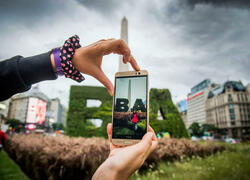 Obelisco de Buenos Aires y avenida 9 de julio